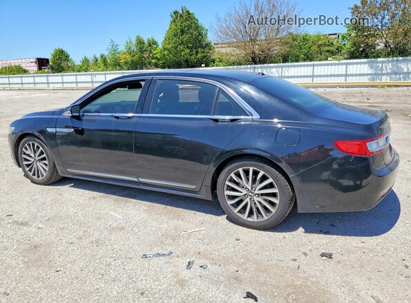 1LN6L9TP8H5616828 2017 LINCOLN CONTINENTA Black უკანა მარცხენა