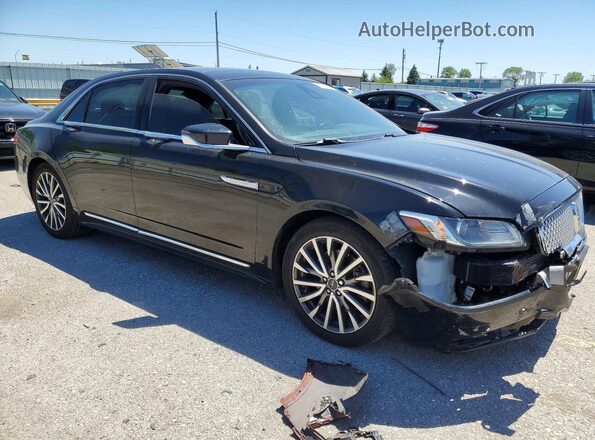 1LN6L9TP8H5616828 2017 LINCOLN CONTINENTA Black წინა მარჯვენა