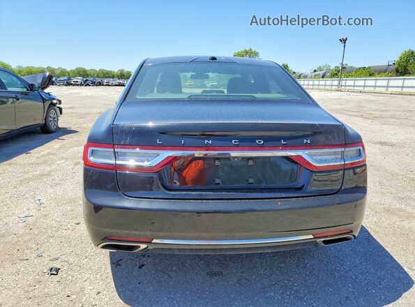 1LN6L9TP8H5616828 2017 LINCOLN CONTINENTA Black უკანა ხედი