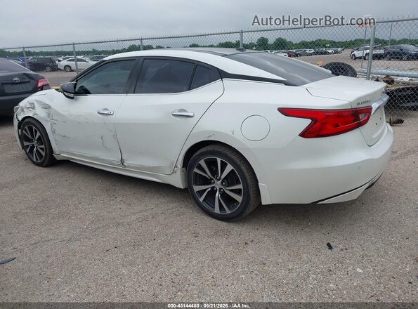 1N4AA6AP0GC376356 2016 NISSAN MAXIMA White Rear left