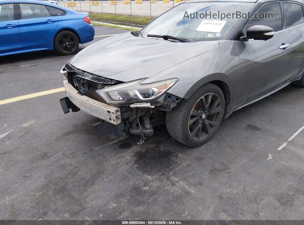 1N4AA6AP0GC403894 2016 NISSAN MAXIMA Gray Vista frontal