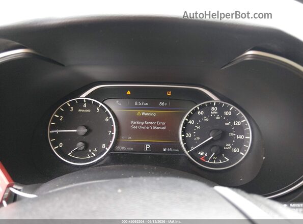 1N4AA6AP0GC403894 2016 NISSAN MAXIMA Gray Vista de los asientos traseros