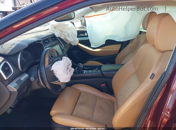 1N4AA6AP0GC437611 2016 NISSAN MAXIMA Red 
