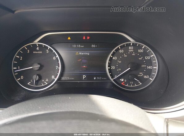 1N4AA6AP0GC447393 2016 NISSAN MAXIMA Black Вид задніх сидінь