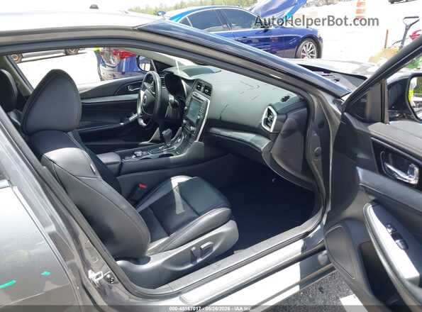 1N4AA6AP0GC904980 2016 NISSAN MAXIMA Gray Front interior view