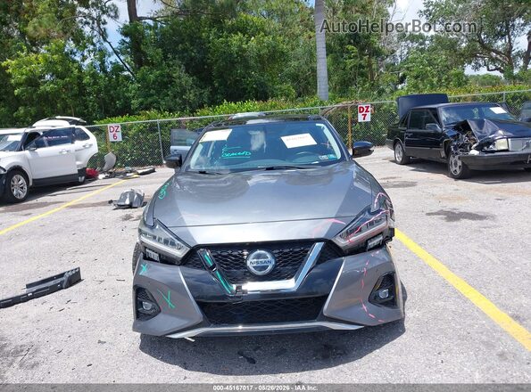 1N4AA6AP0GC904980 2016 NISSAN MAXIMA Gray Front view