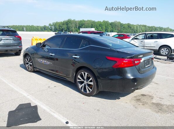 1N4AA6AP0HC387715 2017 NISSAN MAXIMA Black Հետևի ձախ