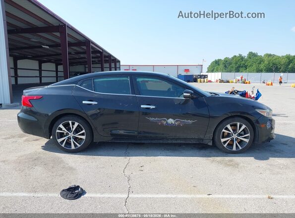 1N4AA6AP0HC387715 2017 NISSAN MAXIMA Black Սալոնի հետևի տեսք