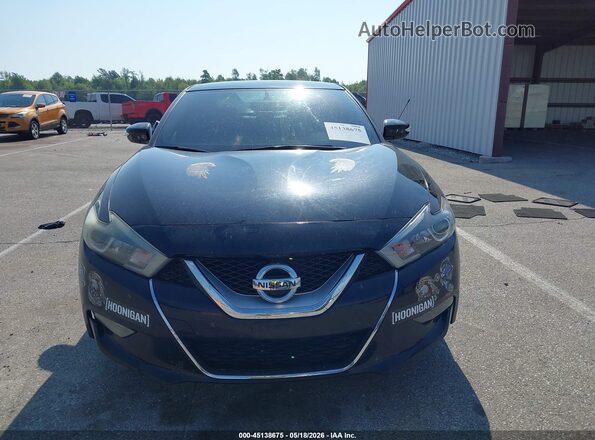 1N4AA6AP0HC387715 2017 NISSAN MAXIMA Black Սարքավորումների վահանակի տեսք