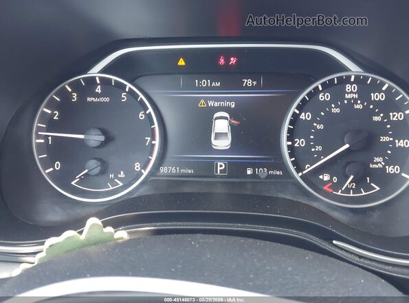 1N4AA6AP0HC388069 2017 NISSAN MAXIMA Black Widok tylnych siedzeń