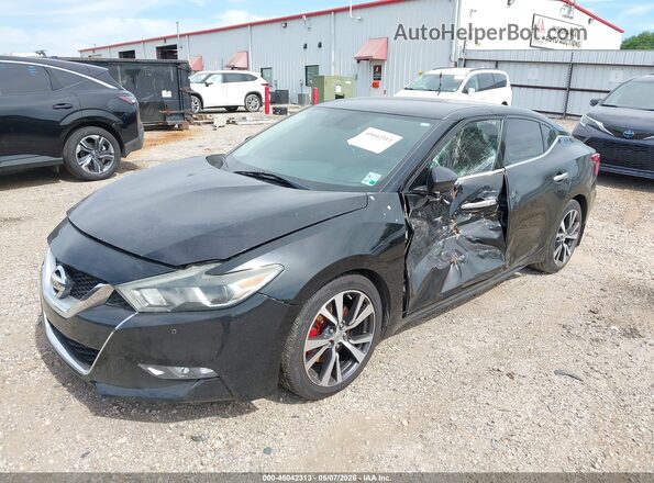 1N4AA6AP0HC417540 2017 NISSAN MAXIMA Black Przód lewy