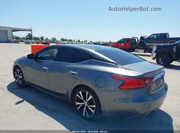 1N4AA6AP0HC450747 2017 NISSAN MAXIMA Серый Задняя левая четверть