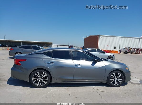 1N4AA6AP0HC450747 2017 NISSAN MAXIMA Серый Вид задней части салона