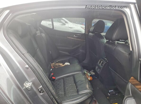 1N4AA6AP0JC362707 2018 NISSAN MAXIMA Gray Widok tylnych siedzeń