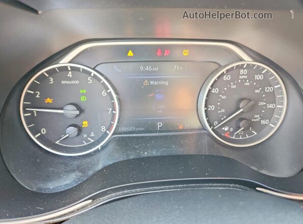 1N4AA6AP0JC385355 2018 NISSAN MAXIMA Blue Սարքավորումների վահանակի տեսք
