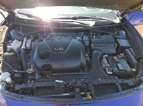 1N4AA6AP0JC385355 2018 NISSAN MAXIMA Blue Սալոնի հետևի տեսք