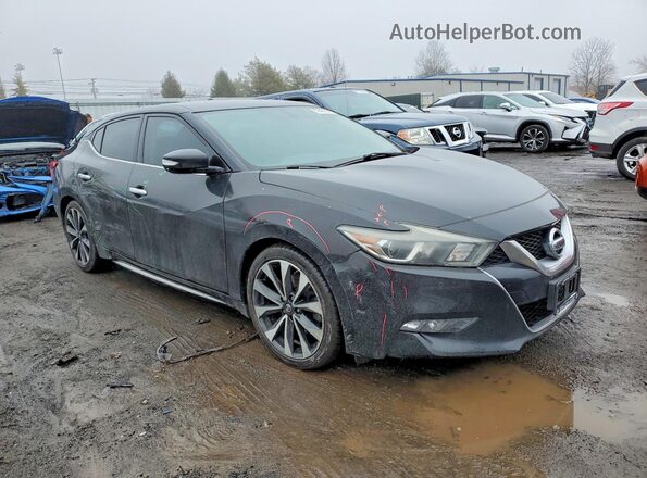 1N4AA6AP1GC411907 2016 NISSAN MAXIMA Black Передня права чверть