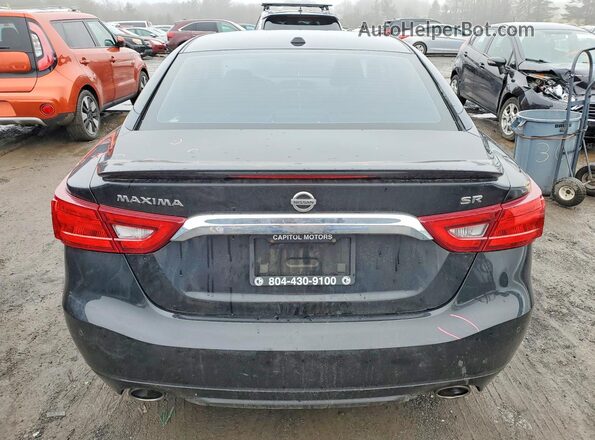 1N4AA6AP1GC411907 2016 NISSAN MAXIMA Black Вид ззаду
