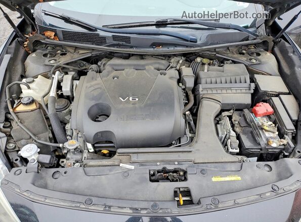 1N4AA6AP1GC411907 2016 NISSAN MAXIMA Black Вид задньої частини салону