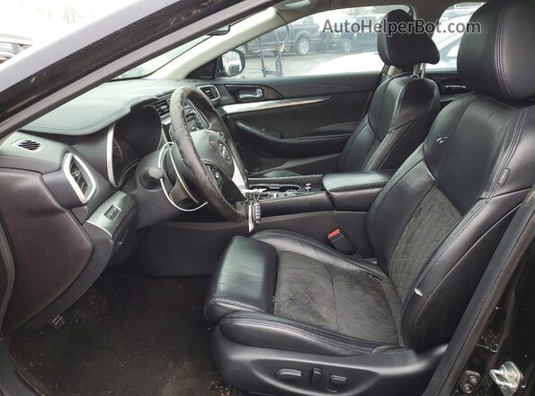 1N4AA6AP1GC411907 2016 NISSAN MAXIMA Black Вид салону спереду