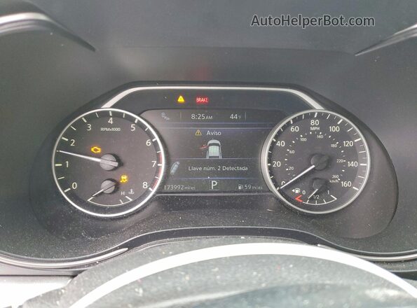 1N4AA6AP1GC411907 2016 NISSAN MAXIMA Black Вид щитка приладів