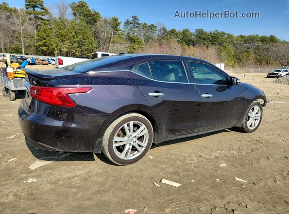1N4AA6AP1GC427685 2016 NISSAN MAXIMA Burgundy Задня права чверть