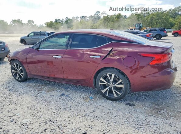 1N4AA6AP1GC447662 2016 NISSAN MAXIMA Red Trasero izquierdo