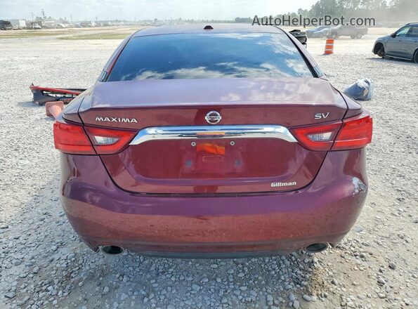 1N4AA6AP1GC447662 2016 NISSAN MAXIMA Red Vista trasera