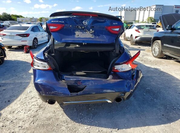1N4AA6AP1HC363617 2017 NISSAN MAXIMA Blue Вид ззаду