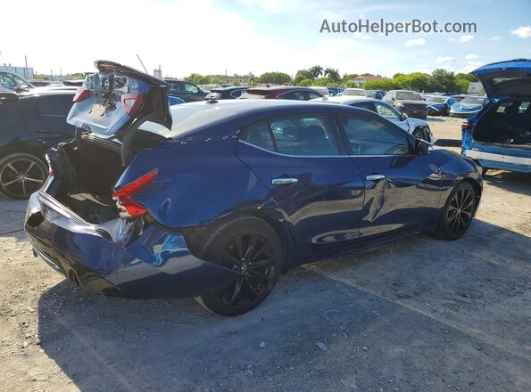 1N4AA6AP1HC363617 2017 NISSAN MAXIMA Blue Задня права чверть