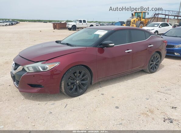 1N4AA6AP1HC435321 2017 NISSAN MAXIMA Burgundy Front left