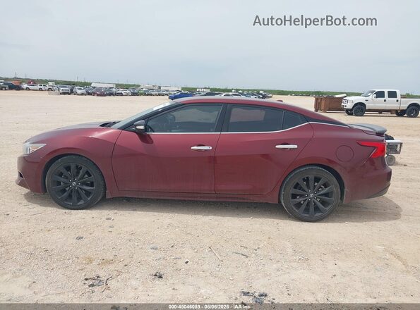 1N4AA6AP1HC435321 2017 NISSAN MAXIMA Burgundy 360 interior view