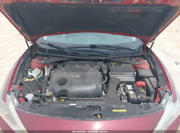 1N4AA6AP1HC435321 2017 NISSAN MAXIMA Burgundy Rear view