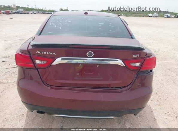 1N4AA6AP1HC435321 2017 NISSAN MAXIMA Burgundy 