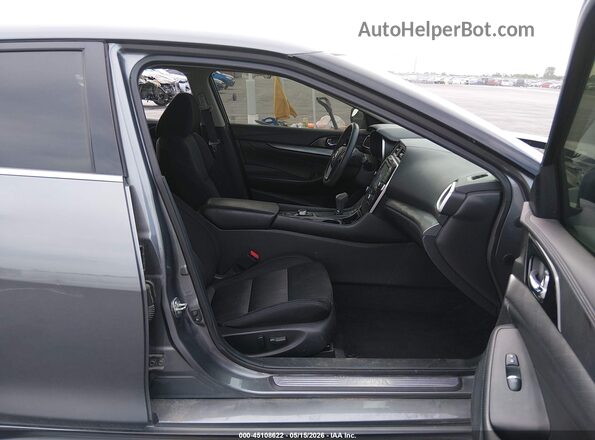 1N4AA6AP1HC454225 2017 NISSAN MAXIMA Gray Widok wnętrza z przodu