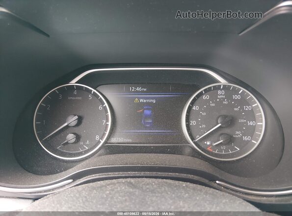 1N4AA6AP1HC454225 2017 NISSAN MAXIMA Gray Widok tylnych siedzeń
