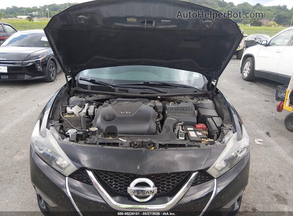 1N4AA6AP1JC380522 2018 NISSAN MAXIMA Black Հետևի տեսք