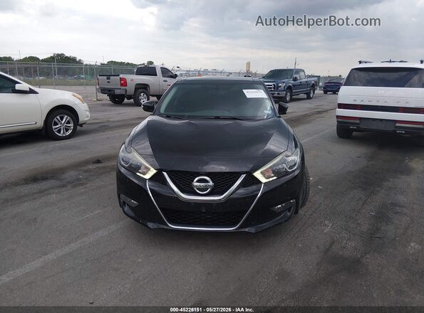 1N4AA6AP1JC380522 2018 NISSAN MAXIMA Black Սարքավորումների վահանակի տեսք