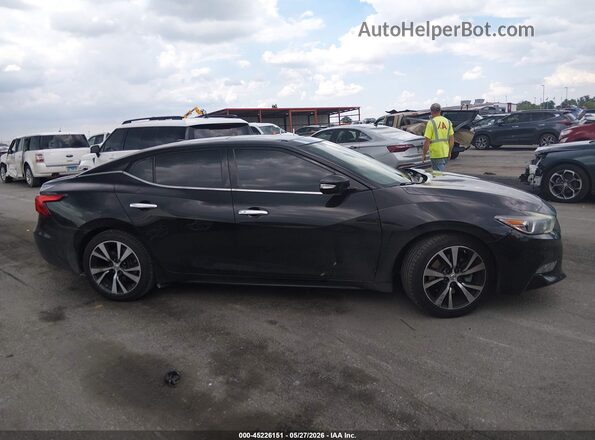 1N4AA6AP1JC380522 2018 NISSAN MAXIMA Black Սալոնի հետևի տեսք