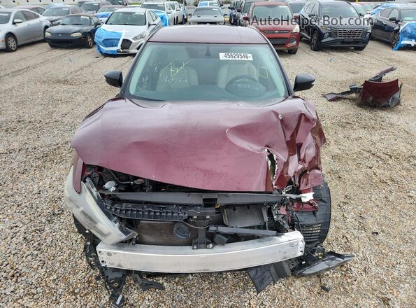 1N4AA6AP1JC399524 2018 NISSAN MAXIMA Burgundy Widok z przodu