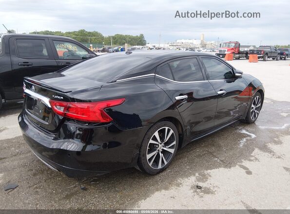 1N4AA6AP1JC402115 2018 NISSAN MAXIMA Black Задня права чверть