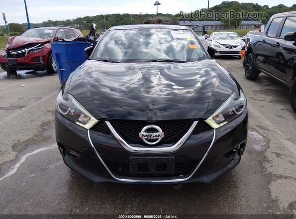 1N4AA6AP1JC402115 2018 NISSAN MAXIMA Black Вид щитка приладів