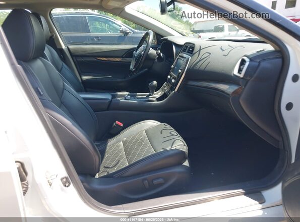 1N4AA6AP2GC422012 2016 NISSAN MAXIMA Белый Вид салона спереди