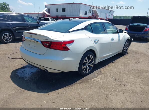 1N4AA6AP2GC422012 2016 NISSAN MAXIMA Белый Задняя правая четверть