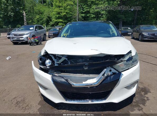 1N4AA6AP2GC422012 2016 NISSAN MAXIMA Белый Вид щитка приборов