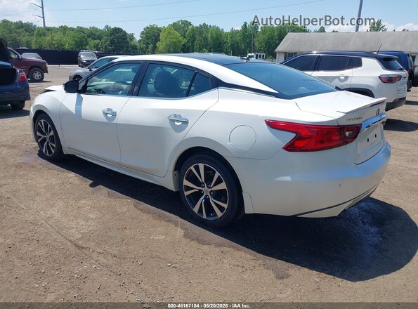 1N4AA6AP2GC422012 2016 NISSAN MAXIMA Белый Задняя левая четверть