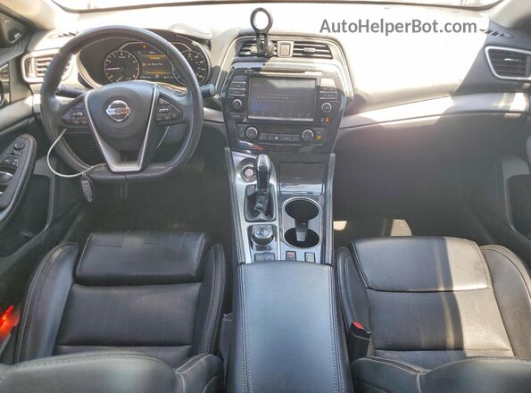 1N4AA6AP2HC431231 2017 NISSAN MAXIMA Charcoal წინა პანელის ხედი