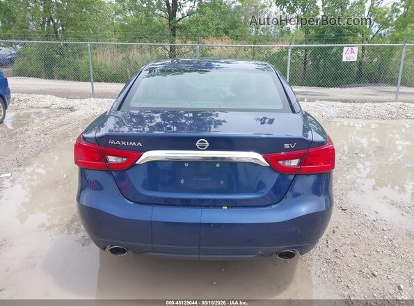 1N4AA6AP2JC360554 2018 NISSAN MAXIMA Blue 
