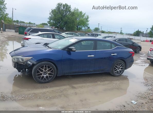 1N4AA6AP2JC360554 2018 NISSAN MAXIMA Blue Սալոնի 360 աստիճան տեսք