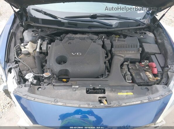 1N4AA6AP2JC360554 2018 NISSAN MAXIMA Blue Հետևի տեսք